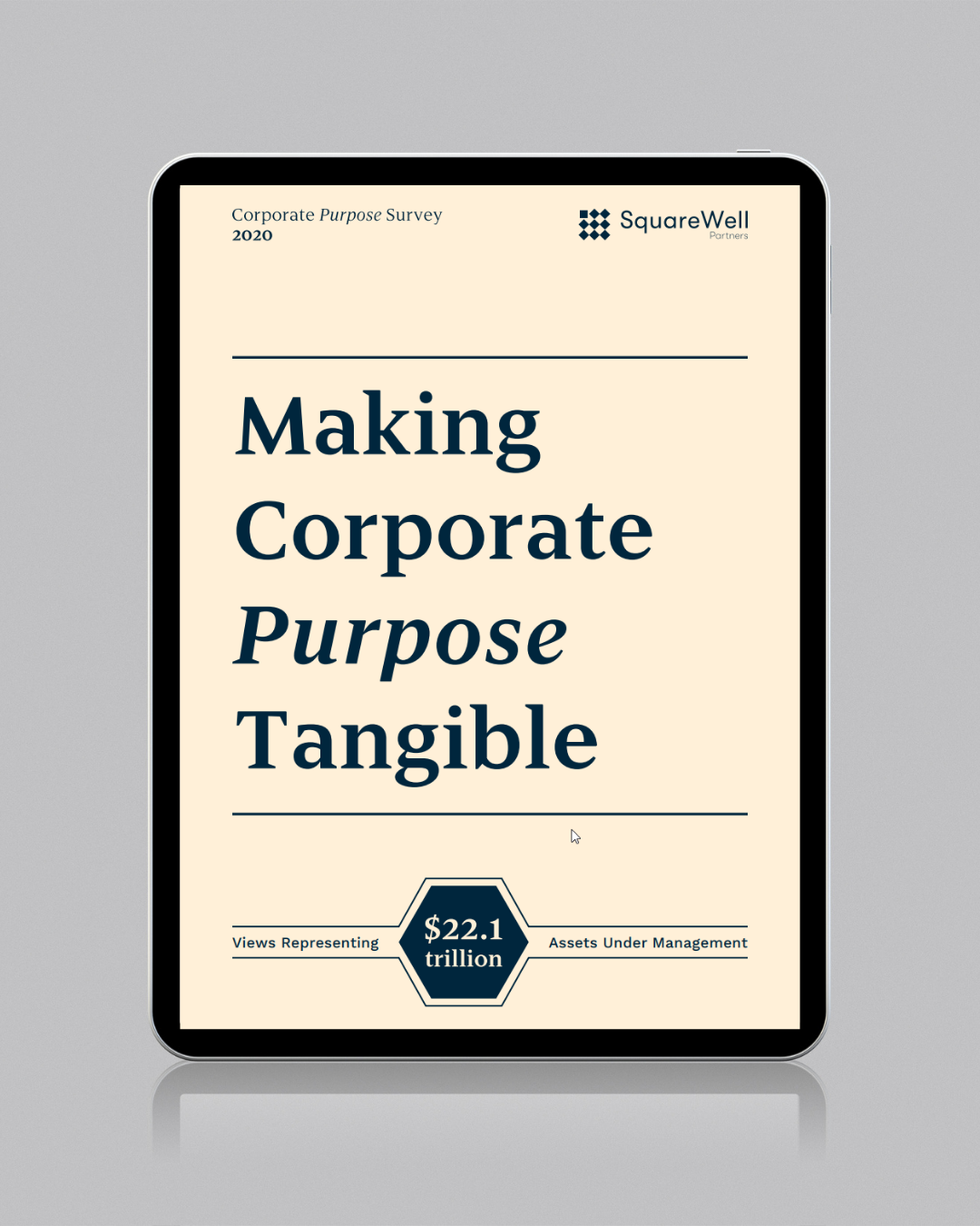 Making corporate purpose tangible