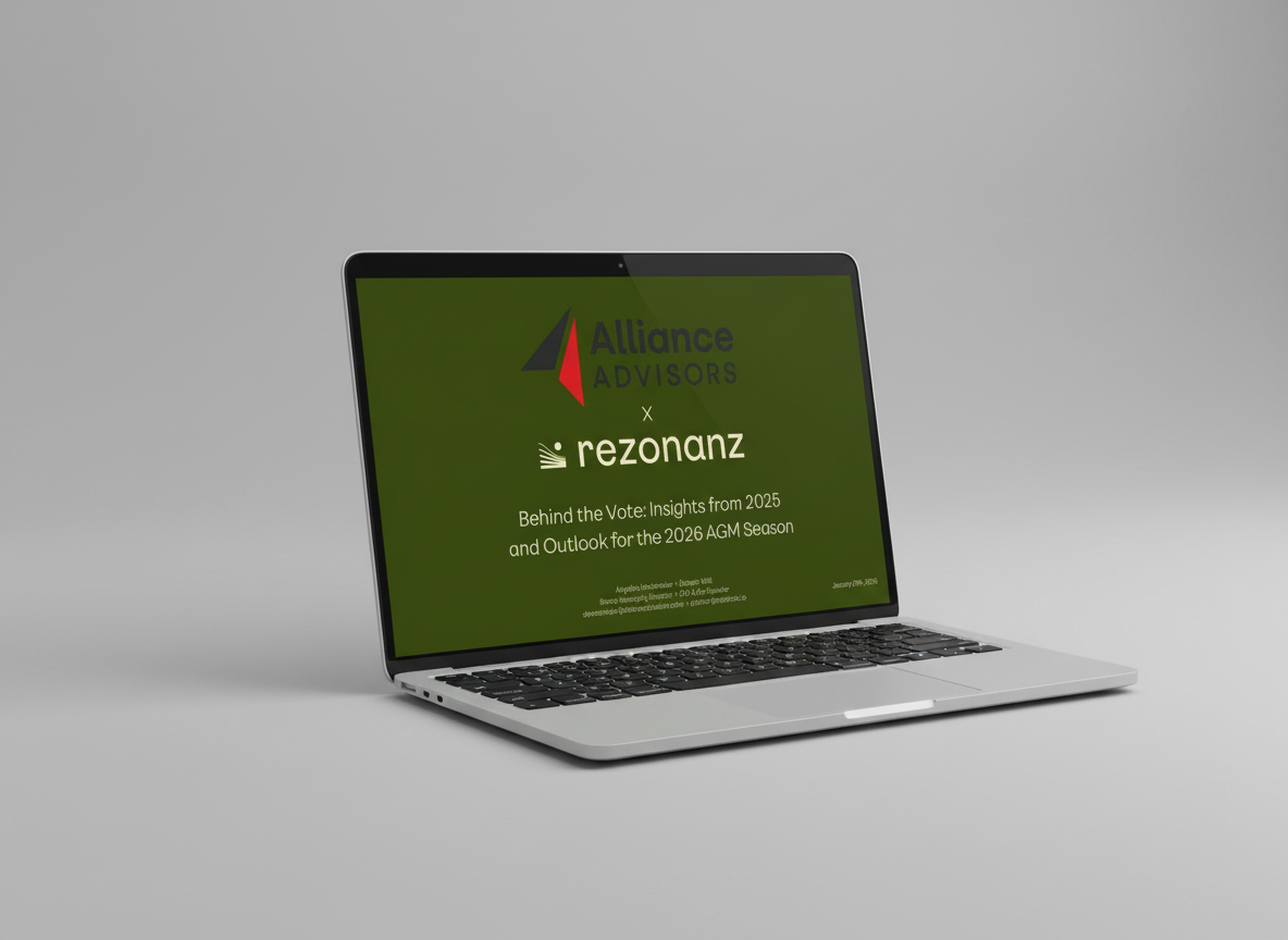 Replay: “Behind the Vote: Insights from 2025 and Outlook for the 2026 AGM Season”