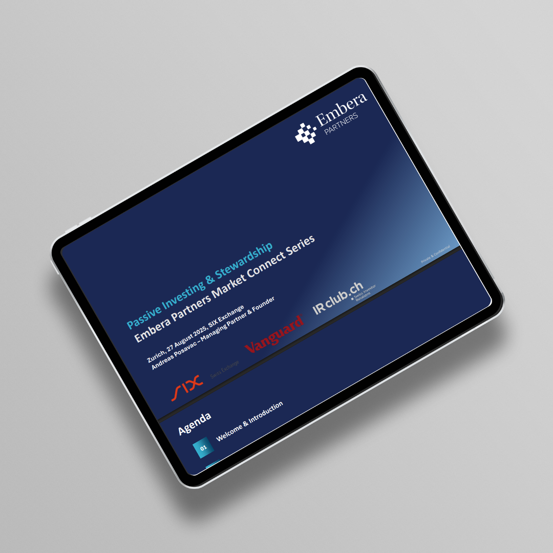 Passive Investing & Stewardship